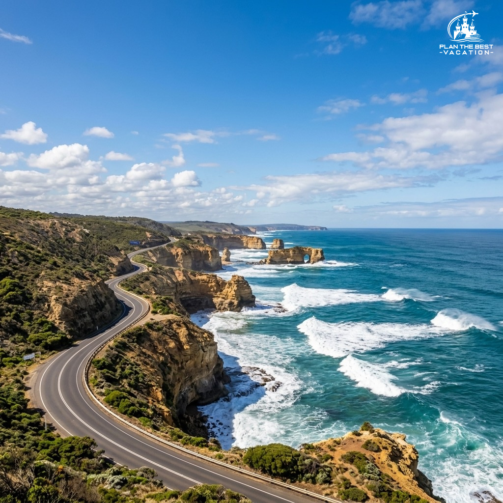 dramatic great ocean road dramatic great ocean road