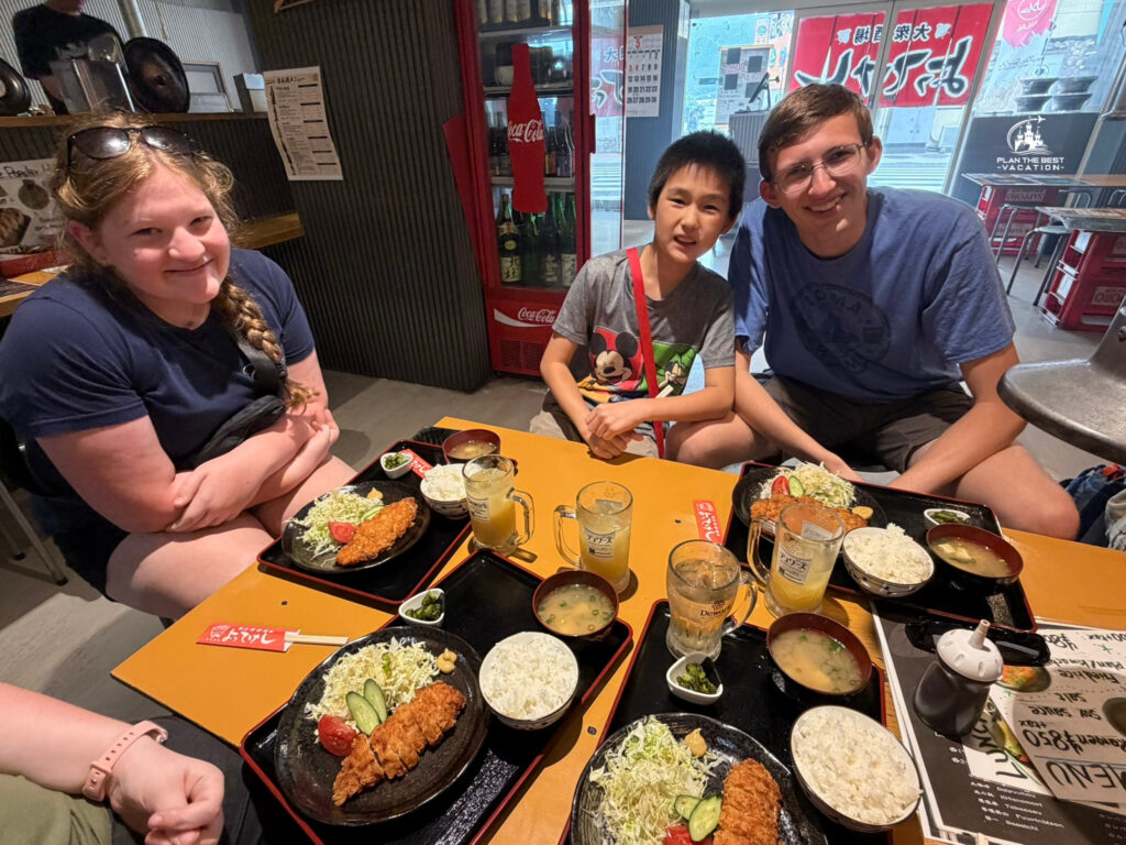 eating in Japan