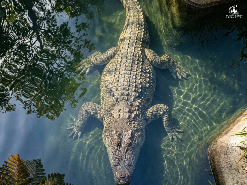 huge crocodile