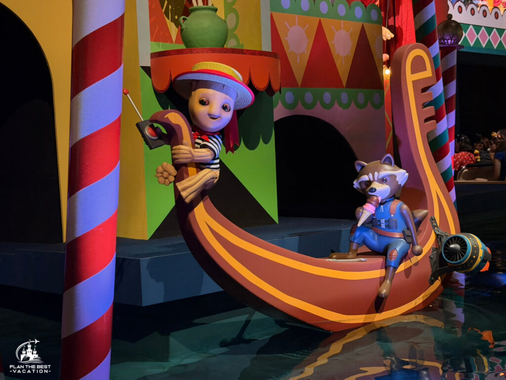 japan disneyland its a small world with groot