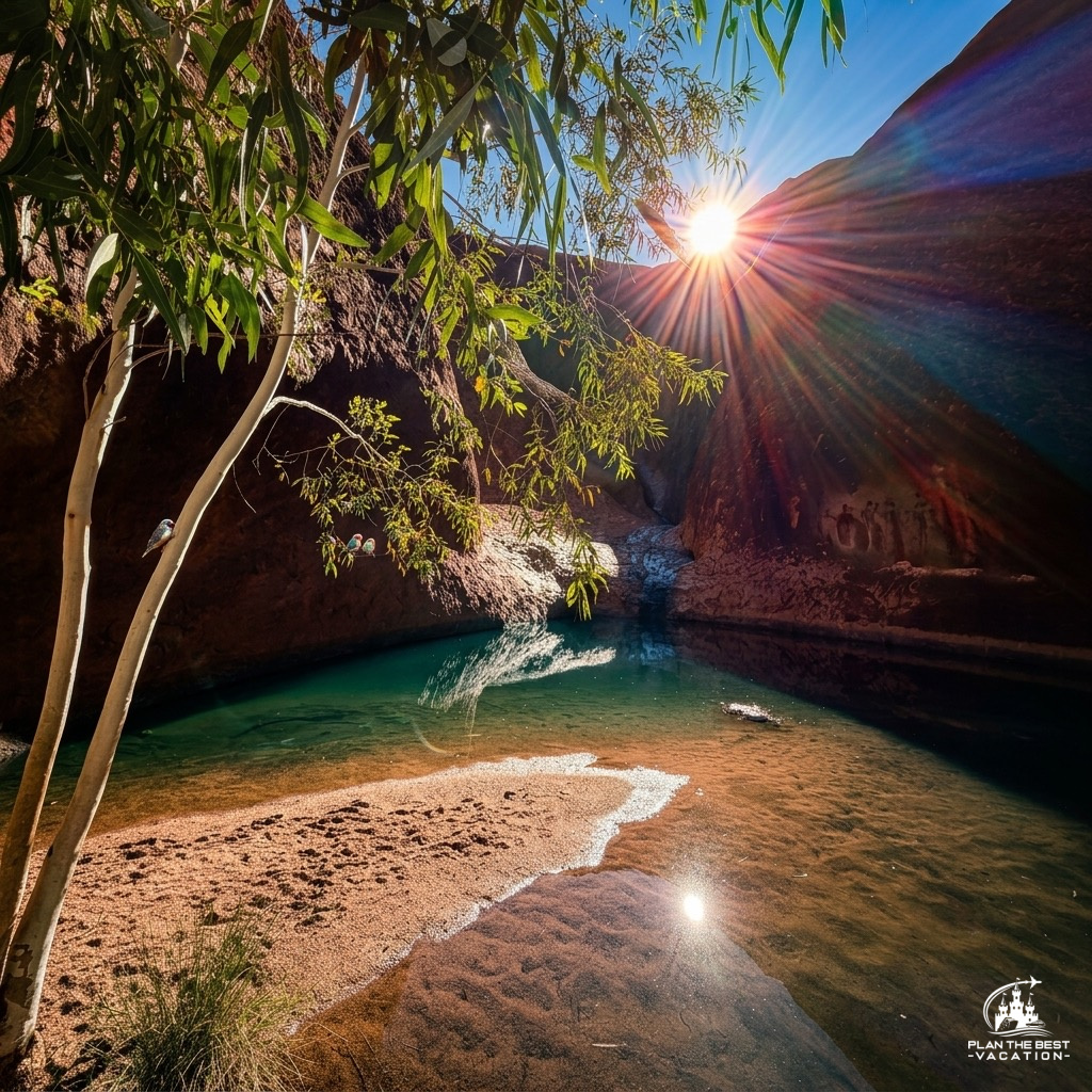 red center watering hole