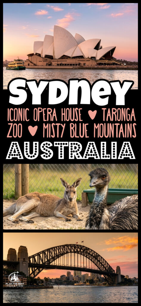 Discover the beauty of Sydney, from its stunning harbor and iconic Opera House to the incredible wildlife at Taronga Zoo and the thrill of the Blue Mountains' steep railway!