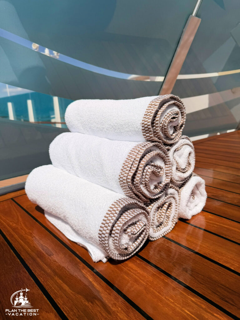 concierge upgraded deck towels