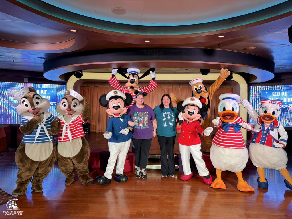 disney dream character interactions