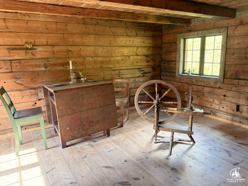 inside 1700s norweigan home